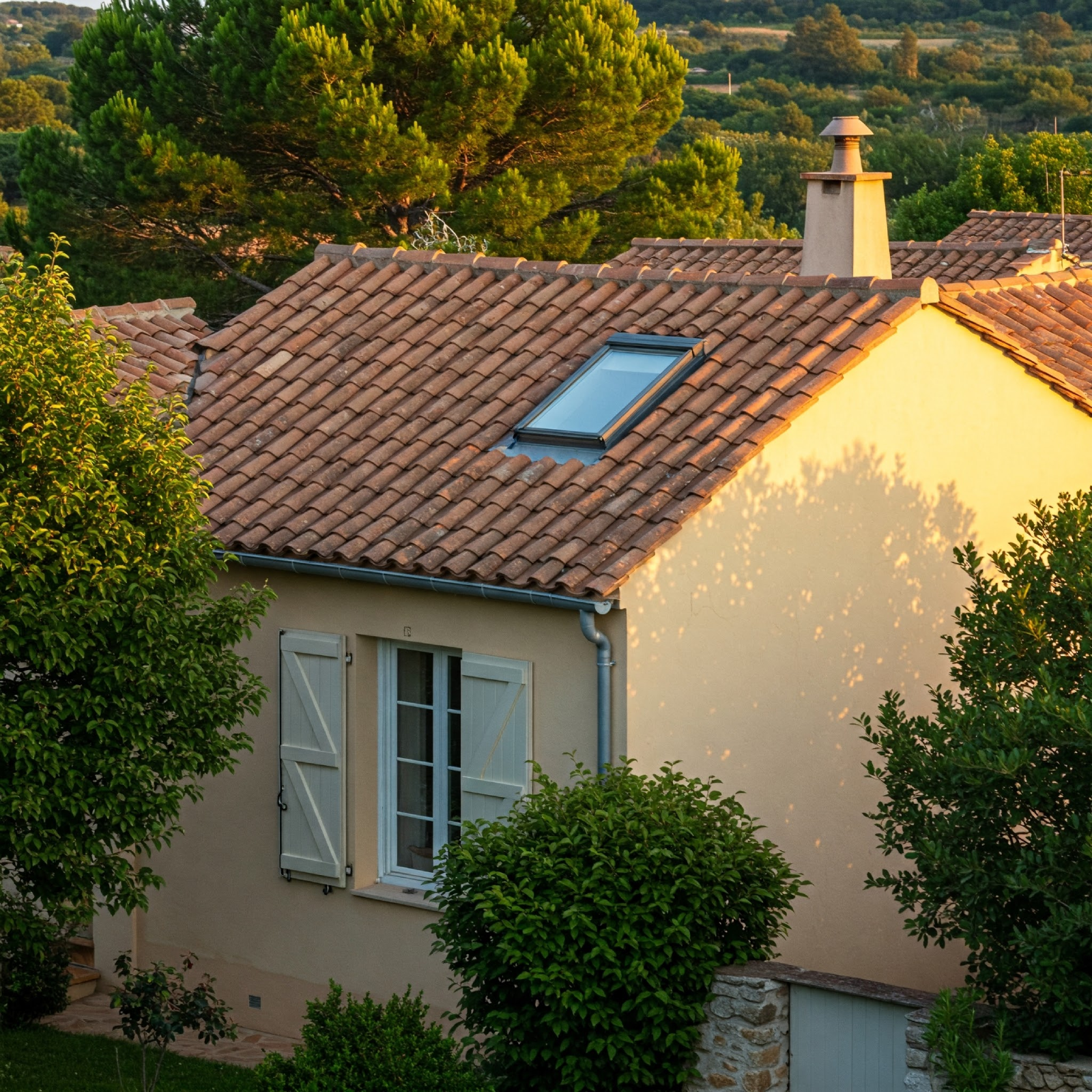 Velux de toiture sur maison