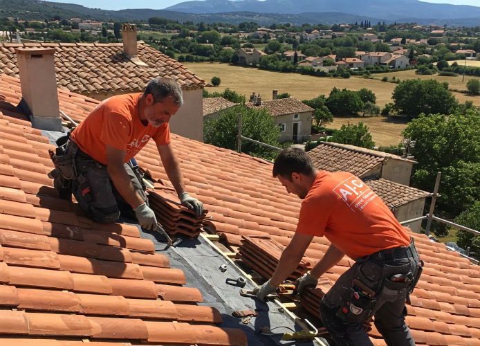 Rénovation de toiture APRÉS