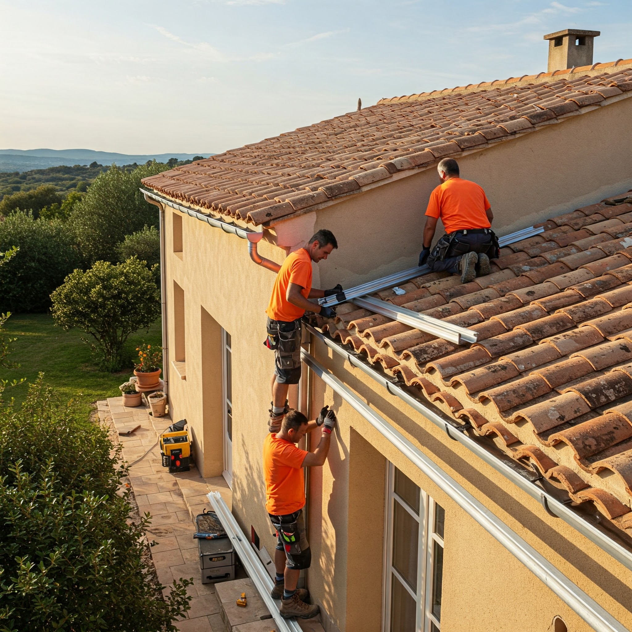 Remplacement de toiture AVANT_APRÈS