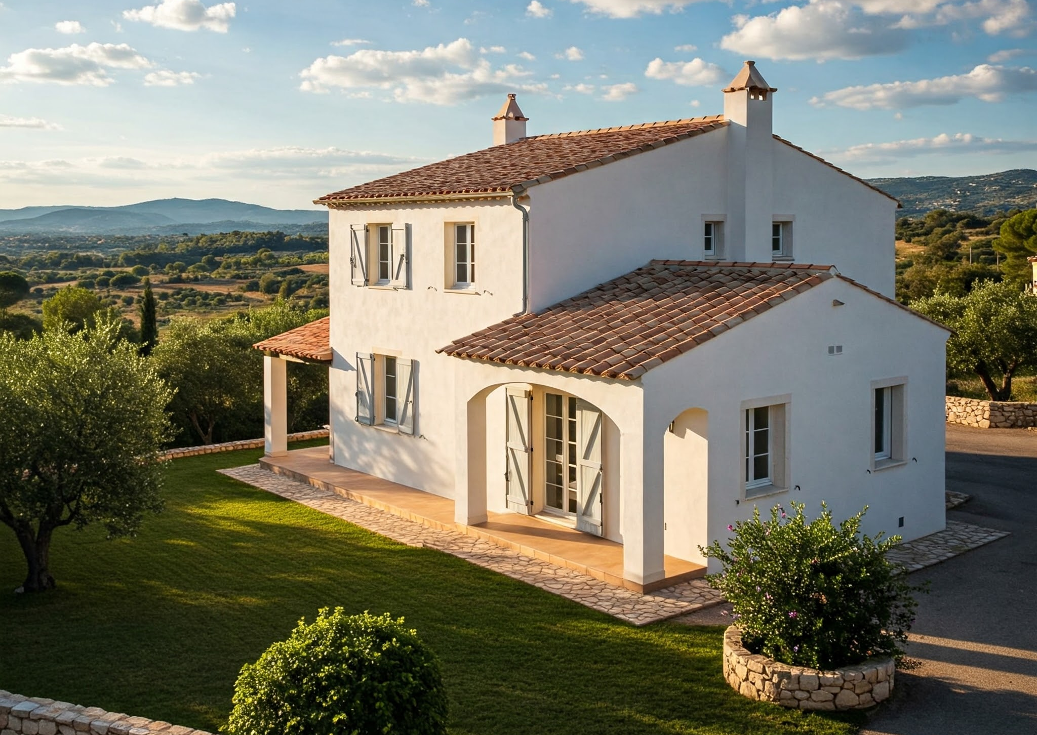 Rénovation de façade dans le Var
