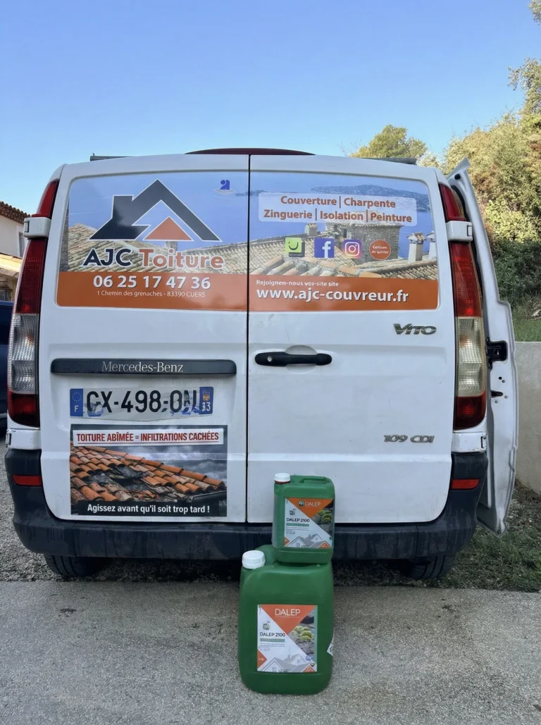 Intervention rapide sur fuite de toiture à Pierrefeu-du-Var